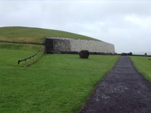 Grass on top of Newgrange Burial mound